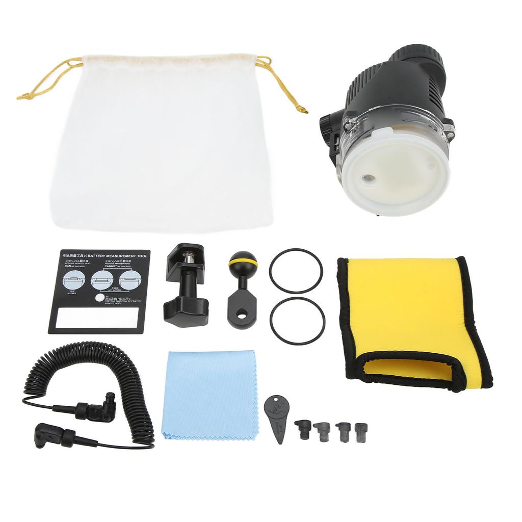 SL‑01 100m328ft Waterproof Underwater Strobe Light Diving Camera Flash Light for Dive Photography