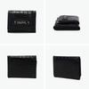Mills Logo Faux Croco Mini One Size X-girl Wallet, 105254054018, Black,