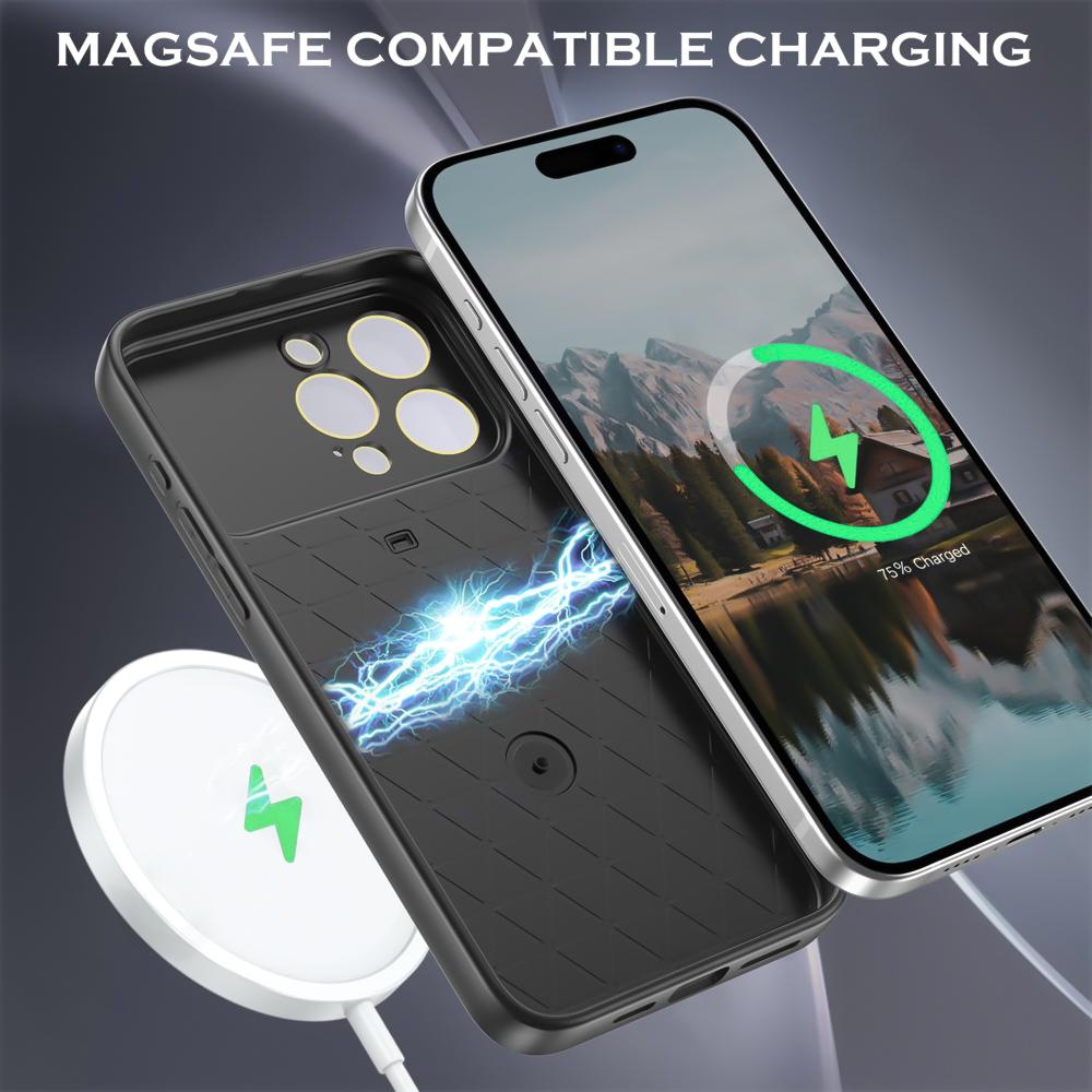 For iPhone 17 Pro Max Air Magnetic Ring Stand Cases For iPhone 16 13 12 11 Pro Max 15 14 Plus For Magsafe Shockproof Phone Cover