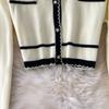 Autumn Winter Women Casual Knitted Sweater Two Piece Set Single Breasted Cardigans Top and Mini Short Slim Bodycon Dresses Suit