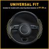 2x Fibre de Carbone Voiture Auto Volant Booster Couverture Antidérapante Universelle