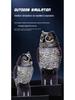 Creative Owl Garden Ornament: Animal Model for Yard Landscaping - Free Shipping