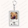 Hot Singer Mora Keychains for Women Accessories Bag LO MISMO DE SIEMPRE LA INOCENTE Music Code Keying Jewelry Fans Friends Gifts