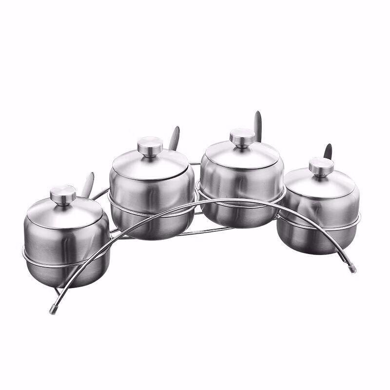 Riyue Xingchen 304 Stainless Steel Seasoning Jar Set