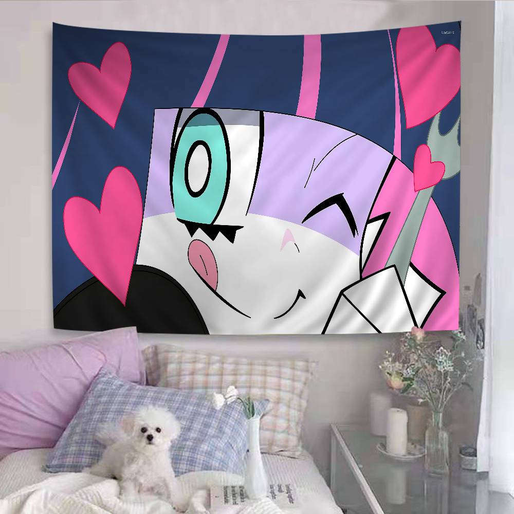 Anime Panty And Stocking DIY Wall Tapestry For Living Room Home Dorm Decor Wall Art Decor