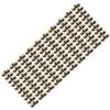 100 Pcs Spring Hinge Sturdy Iron Self Closing Spring Loaded Hinge for Glasses Case Jewelry Box