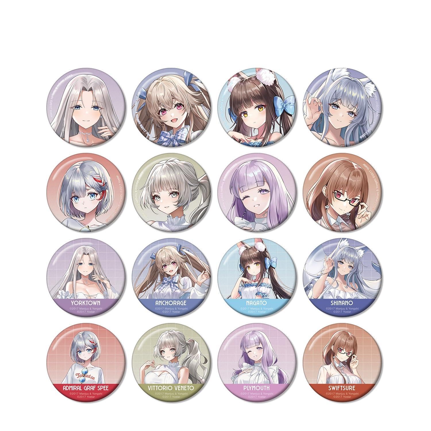 

Azur Lane Оригинальный рисунок Летняя мода Торговый значок-кан коллеize Официальные товары Официальная лицензия [Официальный] Вер. (Единица/КОРОБКА) [Полная КОРОБКА/16