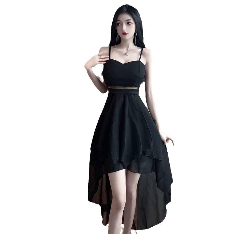 Women's Clothing Super Fairy Temperament Design Sense Waist and Thin Dress Trend