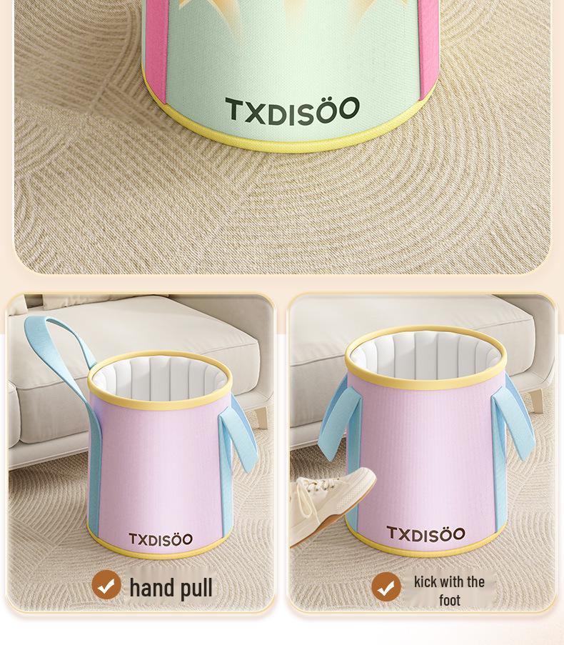 Portable Foldable Deep Foot Bath Basin with Heat Preservation for Home Use