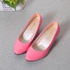 Women's Fashion Thick Heel Shoes Spring New Square Head Shallow Mouth Anti-slip Wear-resistant High Heels