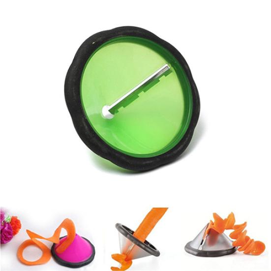 Meyve Sebze Havuç Salatalık Spiral Dilimleme Oyma Bıçağı Mutfak Kesici Alet