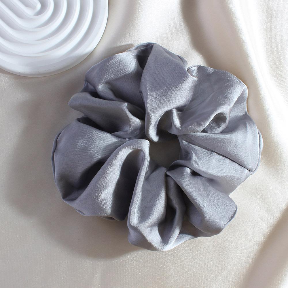 Neues französisches großes Haargummi Hohe Elastizität Haarbund für Damen High-End Scrunchie Ins