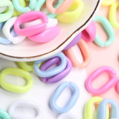 Fabricación de Joyas Hecho a Mano DIY Para Forma O Creativo 150 Piezas 11*16mm Accesorios Cadena Cuentas Hogar