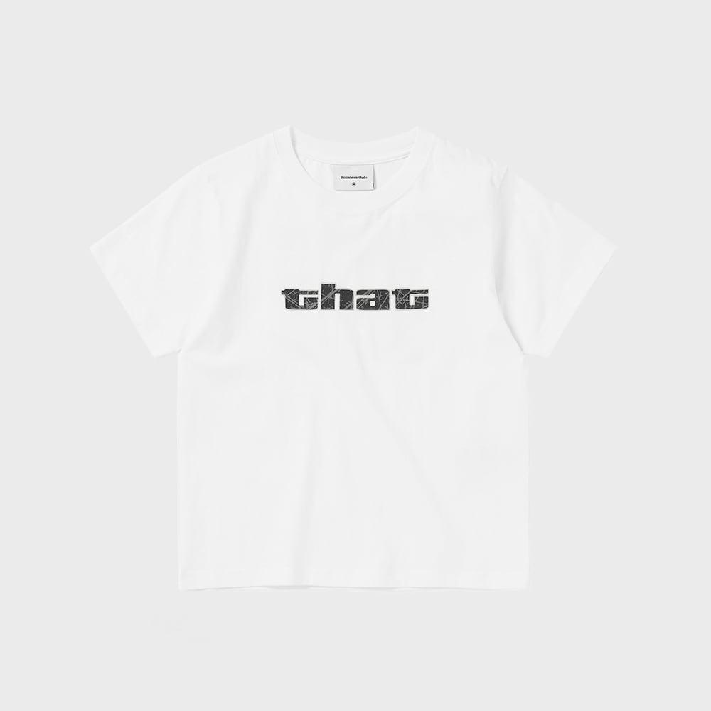

ThIs Is Never That Big Initial W Tee White S