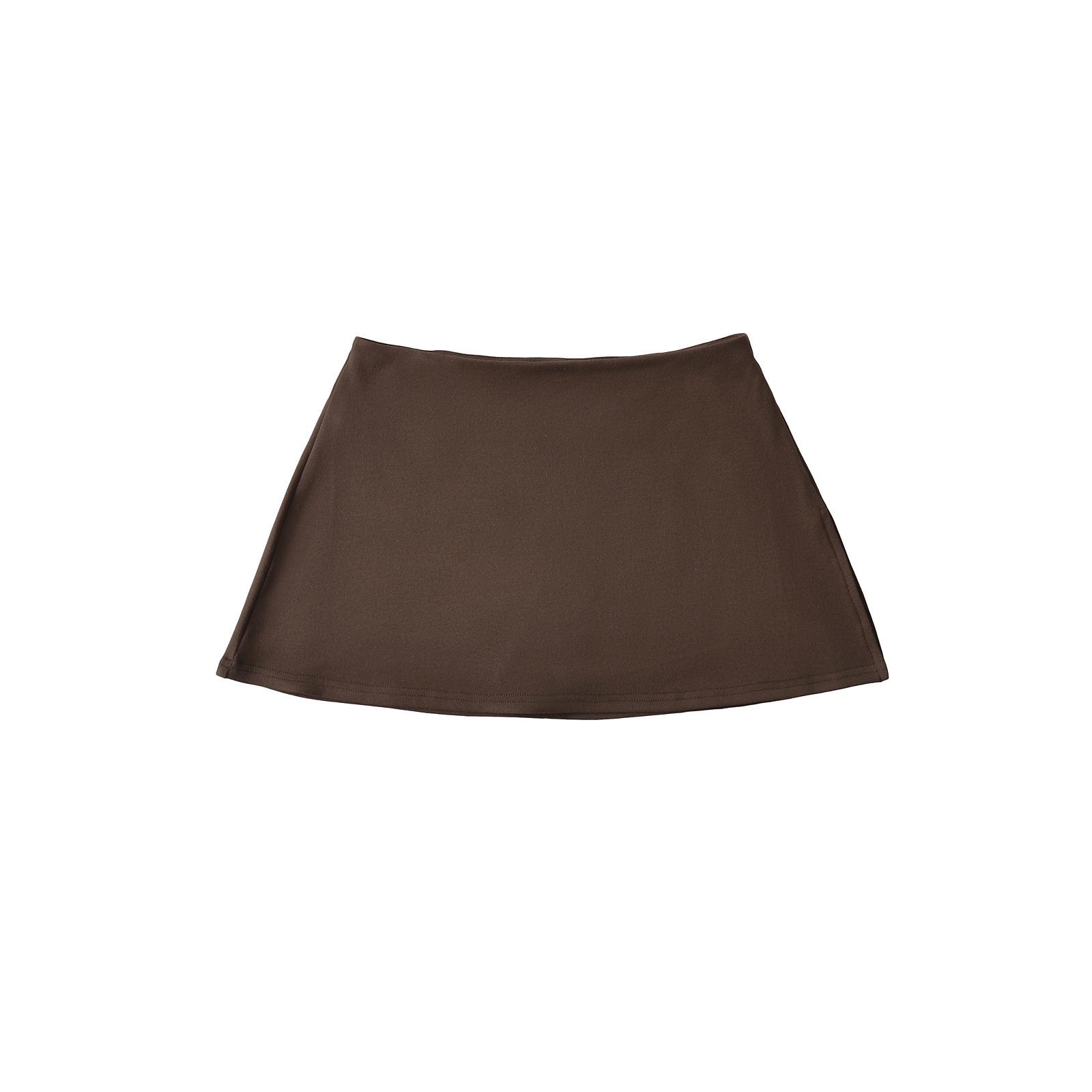 

Тенденция 2025 года: Американская юбка-полусолнце для йоги с низкой посадкой, боковым разрезом и подкладкой, для весны/лета Small