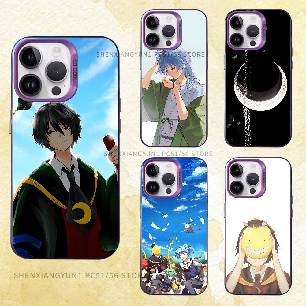 K-Korosensei N-Nagisa K-Karma Phone Case For IPhone 17 16e 16 15 14 13 12 11 Pro Max X XS MAX Back Cover