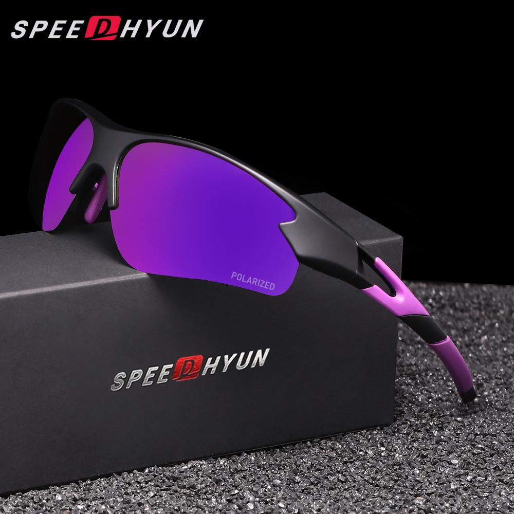 

SPEEDHYUN Классические поляризованные солнцезащитные очки с антибликовым покрытием для автопутешествий фиолетовый