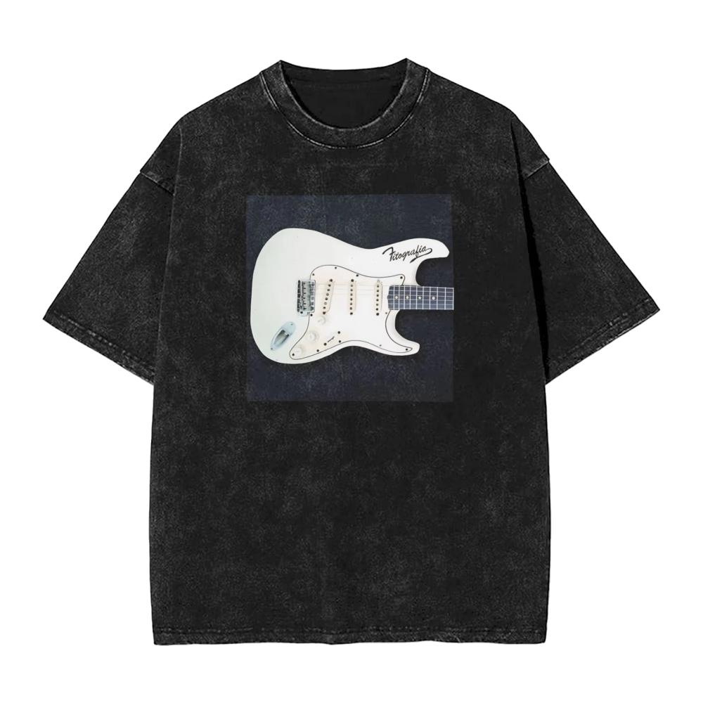 Oversized Washed TShirts Fitos Fitipaldis Band Loose TShirts Popular Tee Shirt for Men Women Summer YK Retro Printed Clothes