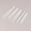 Hot Sale 5 PCS 15/30/40mm Leather Scraper Gumming Board DIY Handmade Leather Tools PP Practical Gluing Leather Accessories