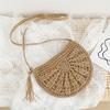 Damen Umhängetasche im Bohemian-Stil, modisch, kleine Kapazität, für den Strandurlaub, Umhängetasche