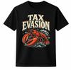 Tax Evasion Funny Crawfish Seafood T shirt Louisiana Cajun Humor Graphic Tee