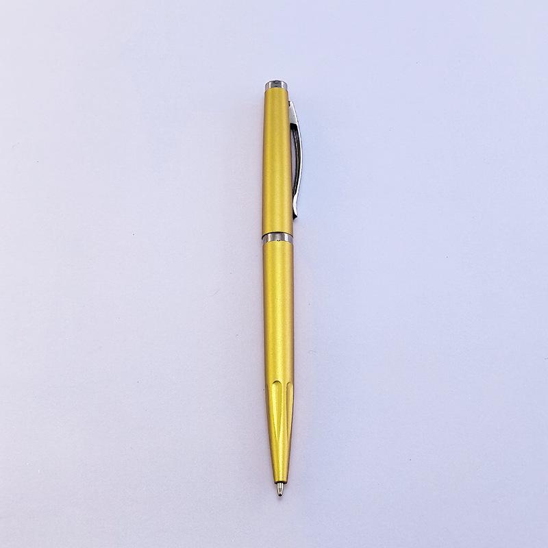 Business Office Imitation Metal Ballpoint Pen with Custom Logo for Hotel and Conference Gifts
