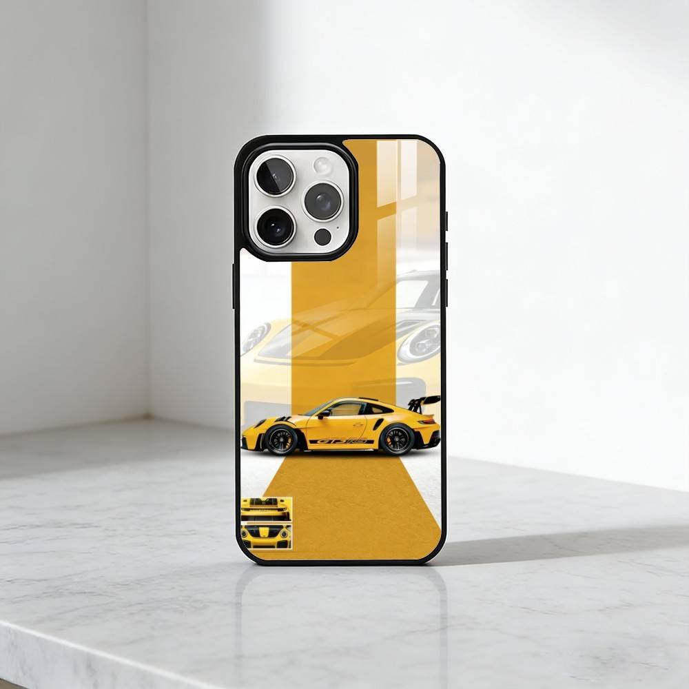 PRO-Cars GT 3-RS Top Supercars Phone Case For iPhone17,16,15,14,13 Plus,Pro Max Magnetic For Magsafe Wireless Charging iPhone13PRO