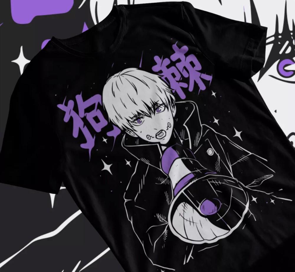 

Inumaki Toge Unisex T-Shirt,Jujutsu Kaisen Megumi Fushiguro,Satoru Gojo,Anime M