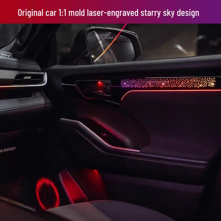 Dynamic Colorful Ambient Light for Toyota Crown Land Cruiser 14th Gen Interior