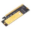 M.2 to PCIE Adapter 8GBS Speed PCIE X16 Slot 2280226022422230 M.2 Adapter with Heat Sink for