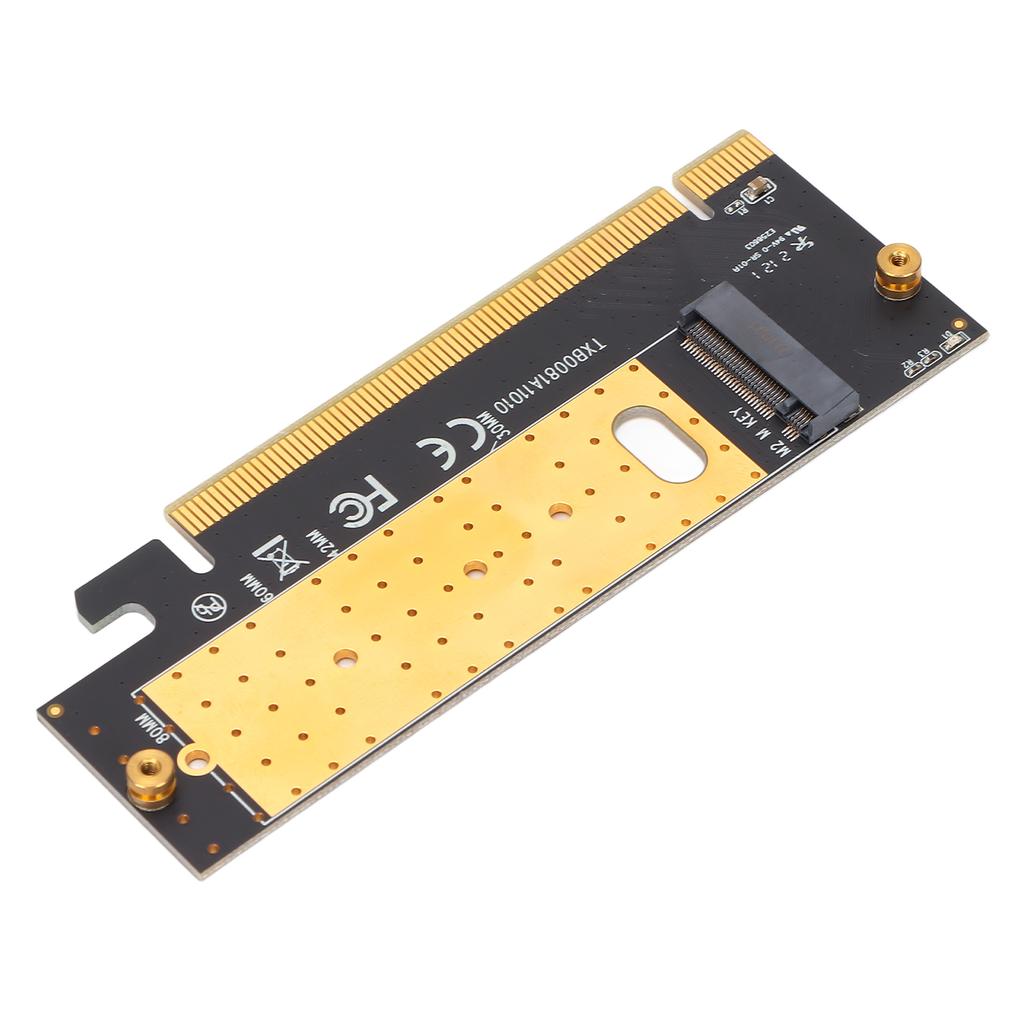 M.2 to PCIE Adapter 8GBS Speed PCIE X16 Slot 2280226022422230 M.2 Adapter with Heat Sink for