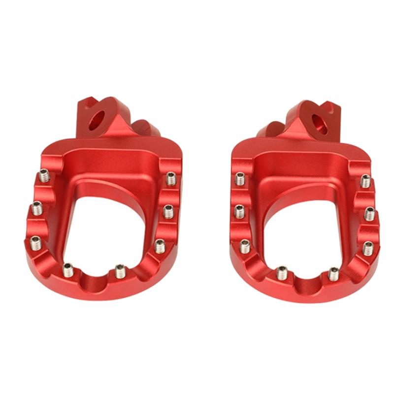 A28G-Motorcycle Accessories For Honda CRF250 CRF450R Foot Rests Footrest Footpegs Pegs Pedals Replacement Parts