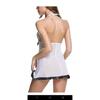 Ladysta Women's Lace Plain Above Knee Baby Doll Nightwear - Free Size (S/M/L)