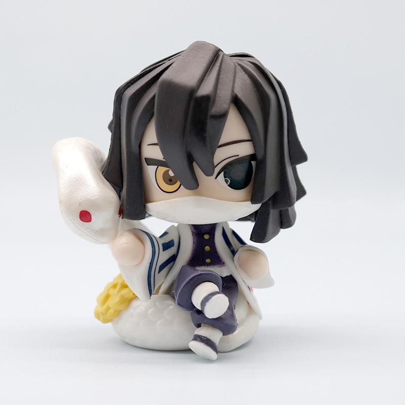 Anime Modelky Tanjirou Nezuko Zenitsu Kyoujurou Kanroji Panenky Akční figurky Hračky pro děti Dárek k narozeninám