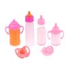 1 Set Baby Care Toy Baby Doll Feeding Bottle Kit Stroller Milk And Juice Bottles With Pacifier Prop For Baby Dolls