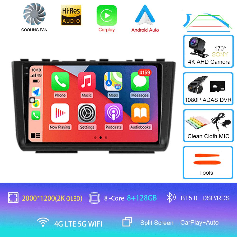 Car Radio Android 14 Carplay For Hyundai Creta 2 IX25 2020 2021 Multimedia Video Player Navigation GPS Stereo Head Unit No 2din
