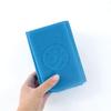 Relax with this comfortable sauna aqua mat, blue.