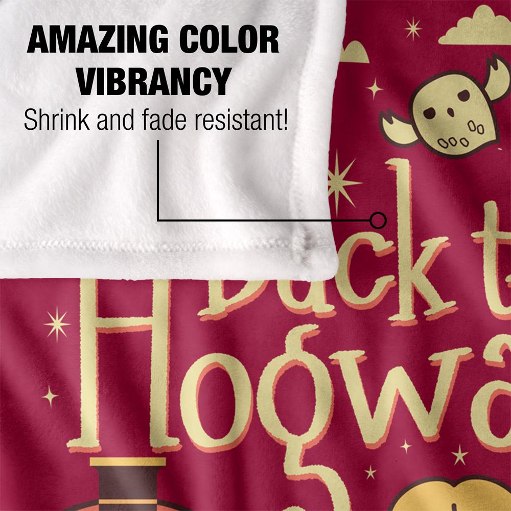 Harry Potter Back To Hogwarts Chibi Group Blanket