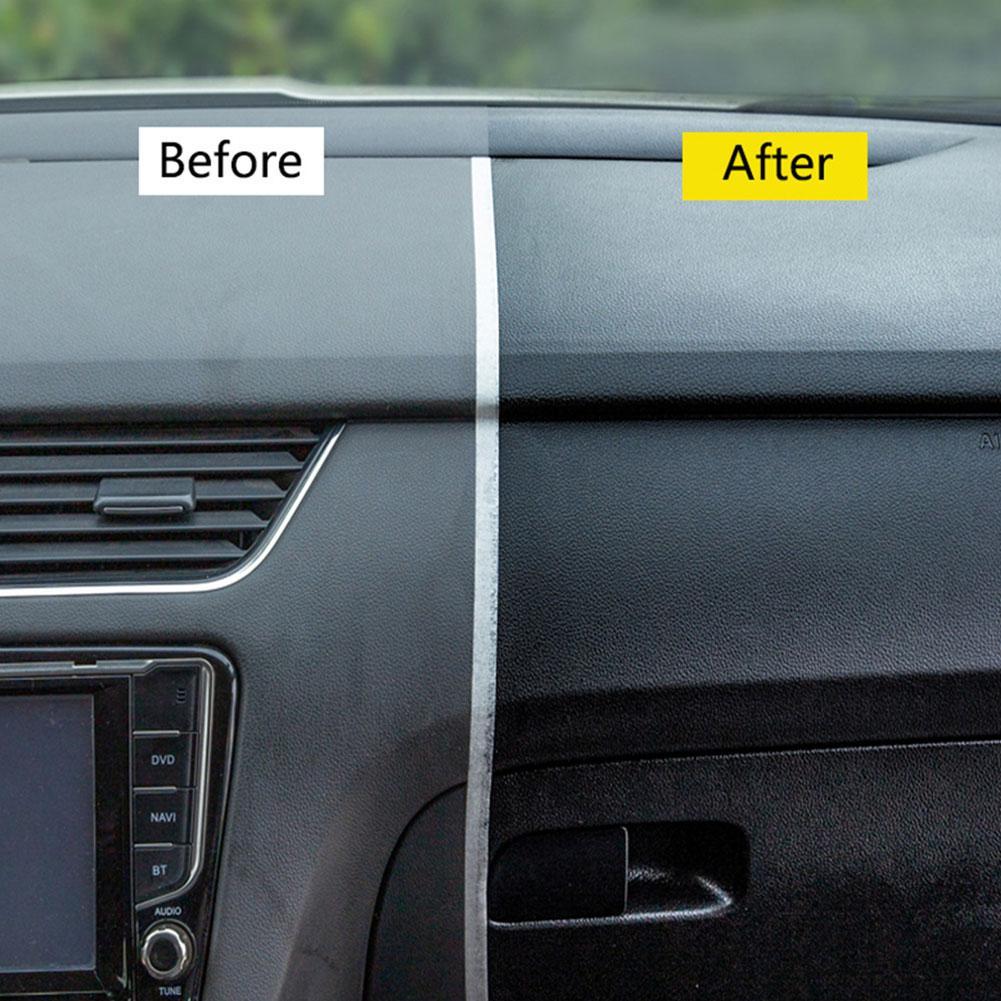 Car Plastic Restorer Coating Agent Auto Plastic Rubber Exterior Repair Clean Refresh Restoration Agent Black Shine Seal Brighten