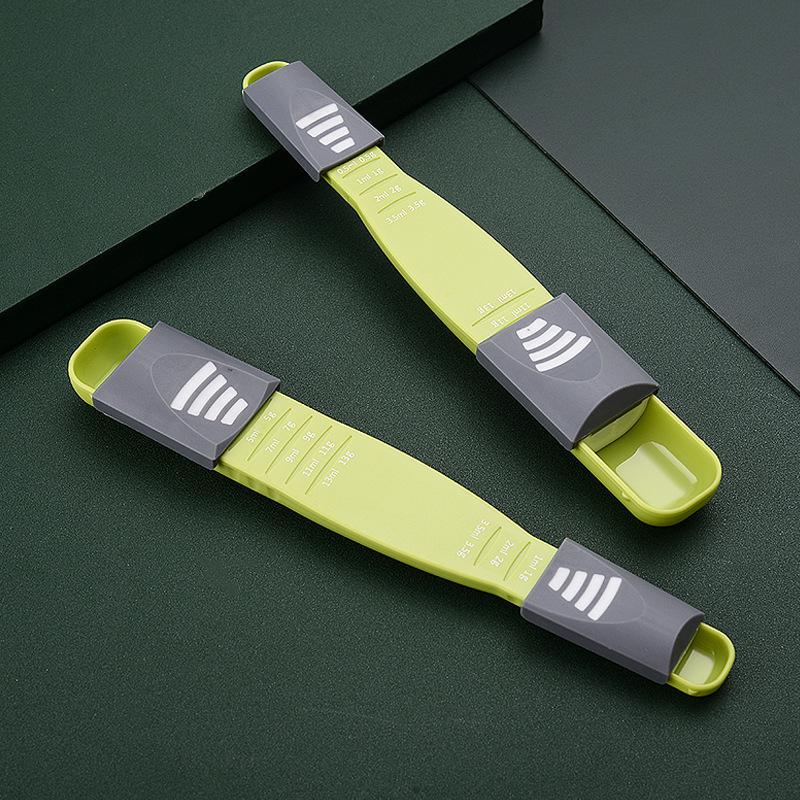 Verstellbarer Messlöffel mit Grammwaage für Kaffee und Backen