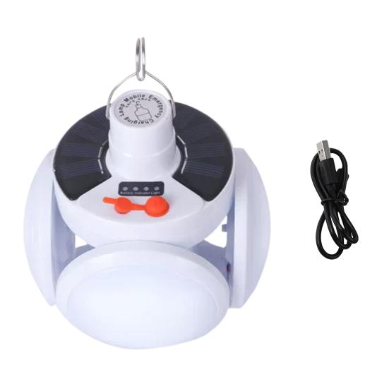 

Складной солнечный светильник, супер яркий, с высокой яркостью, регулируемой яркостью, IPX4, водонепроницаемый, портативный, для футбола, кемпинга, с крючком A