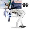 Portable Lure Reel Sea Rod Fish Line Wheel Rock Raft Fishing Tackle All Metal SpoolAL7000