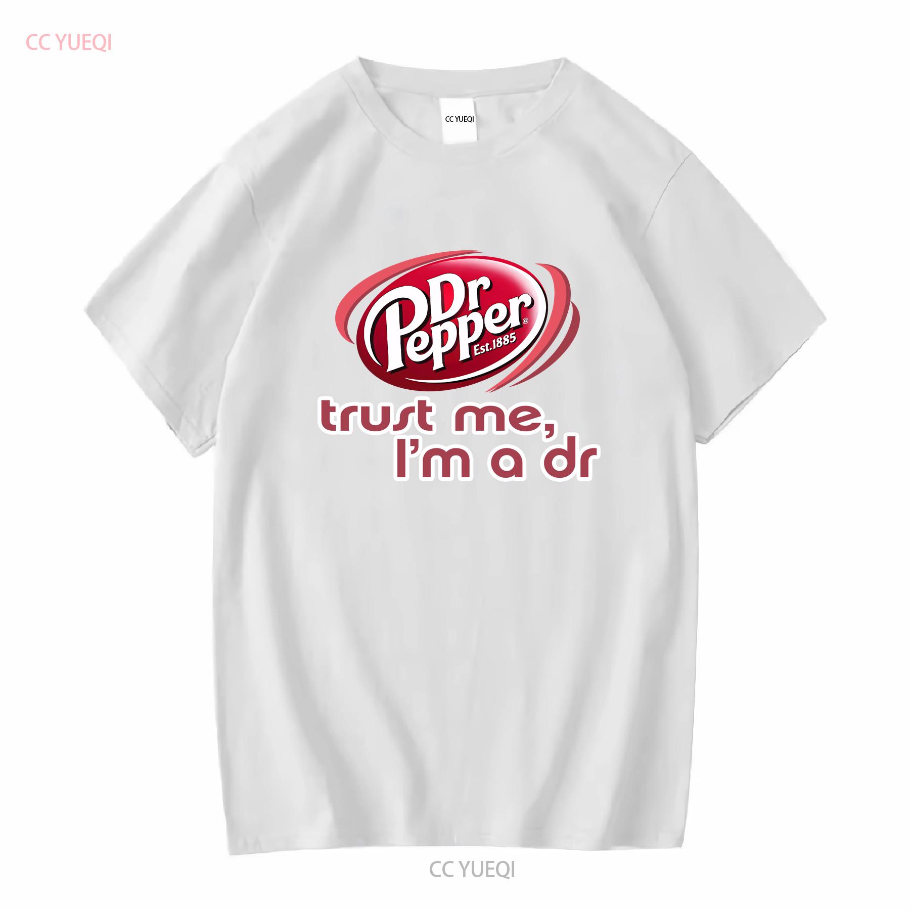

Vintage Dr Pepper T Shirt Mens XL Trust Me Im A Doctor Black Crew Neck Adult vintage Washed fashion graphic Stylish Unisex S