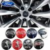Car Sticker Ford 56MM Car Decals Wheel Rims Center Hub Stickers for Ford Kuga Fusion Shelby ST RS Mondeo Focus 2 3 Fiesta Explor