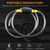Siphon Hand Pump, Portable High   Manual Car Fuel Transfer Pump with 9.8 Ft Syphon Hose   Valve for Gasoline   Oil Liquid Water