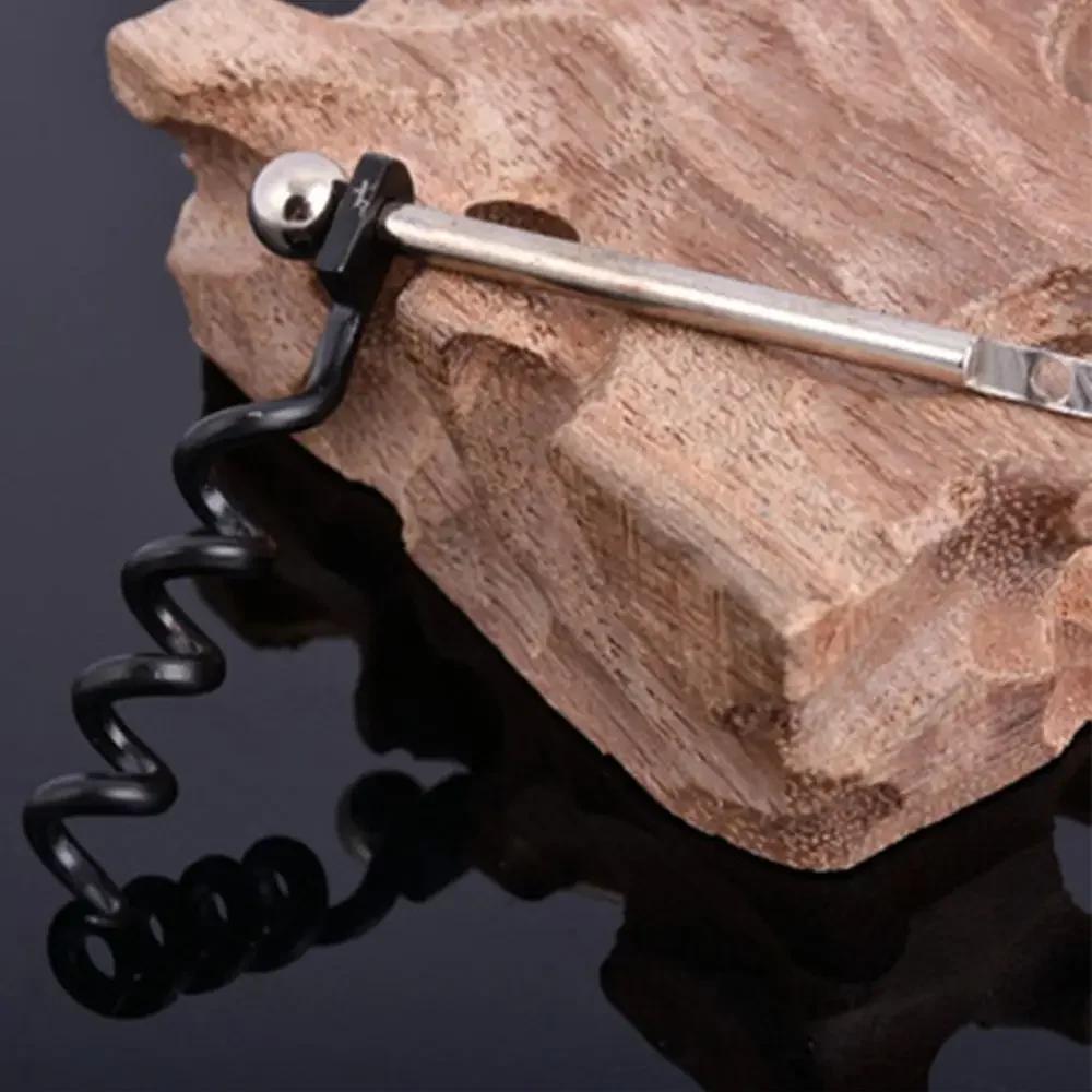 Bottle Opener Outdoor Mini EDC Cork Screw Red Wine Bottle Opener Keyring Tool Multi-functional Camping Survival Equipment Tool