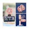 Ventilateur portable USB manuel 5000 mAh 5 vitesses Pliable Mini ventilateur de bureau