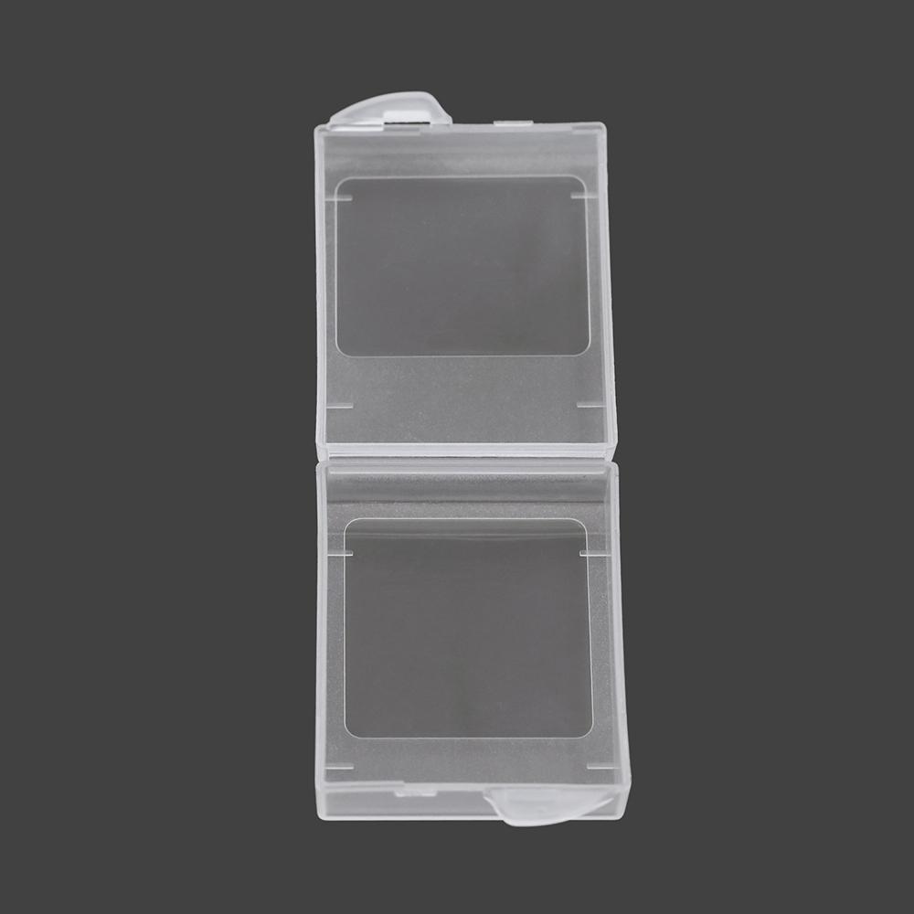 2Pcs Battery Box Plastic Protective Storage Box Fit for Camera Battery
