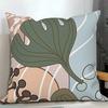 Home Decor Abstract Leaf Pattern Decorative Cushion Covers Pattern Cushion Cover Suitable for Sofa Bedroom Car Pillow Cover