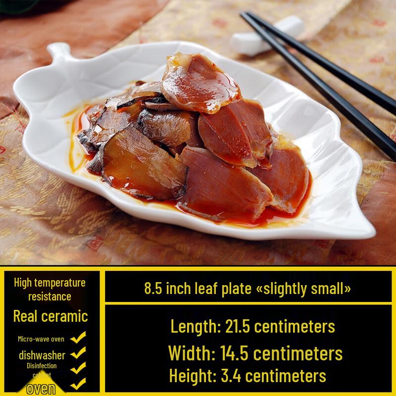 White Ceramic Irregular Dinner Plate